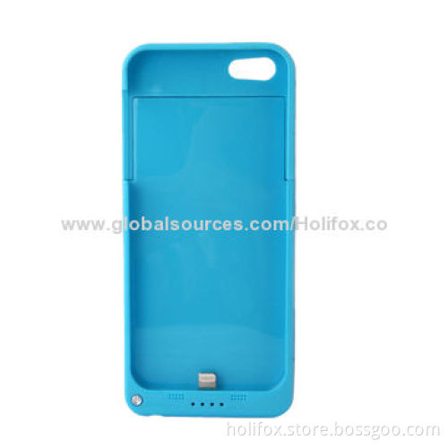 Power case for iPhone 5s, 2,200mAh rechargeable case